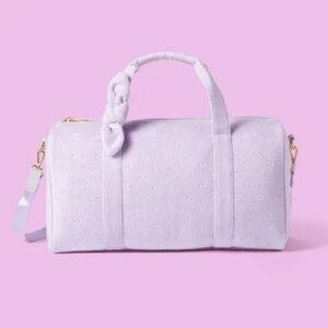 Stoney Clover Lane X Target Purple Terrycloth Duffel
